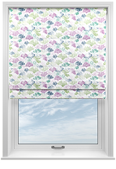 Palm Beach Faux Silk, Fantasy - Roman Blind
